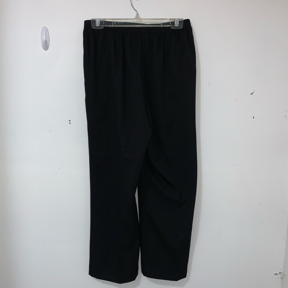 Alfred Dunner Petite Black Pants Slacks Pull On 6P - Picture 7 of 8